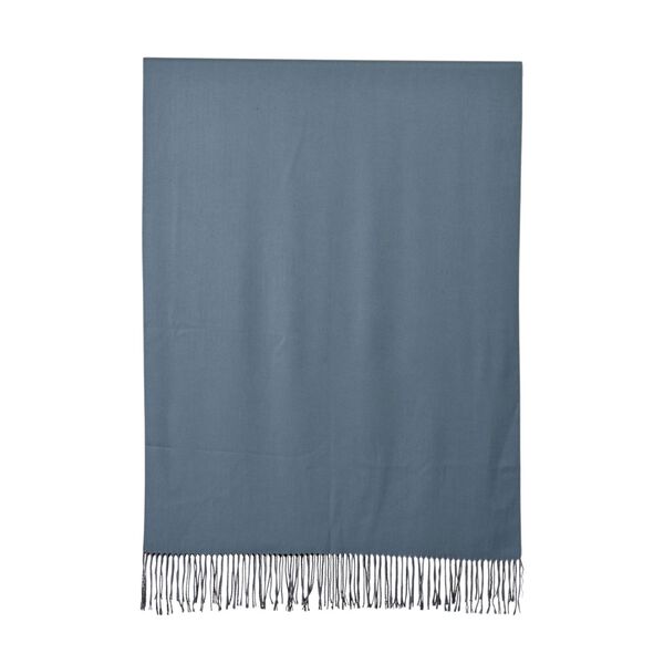 Eleganter doppelseitiger Schal mit Fransen, 68x180cm, Braun image number 4