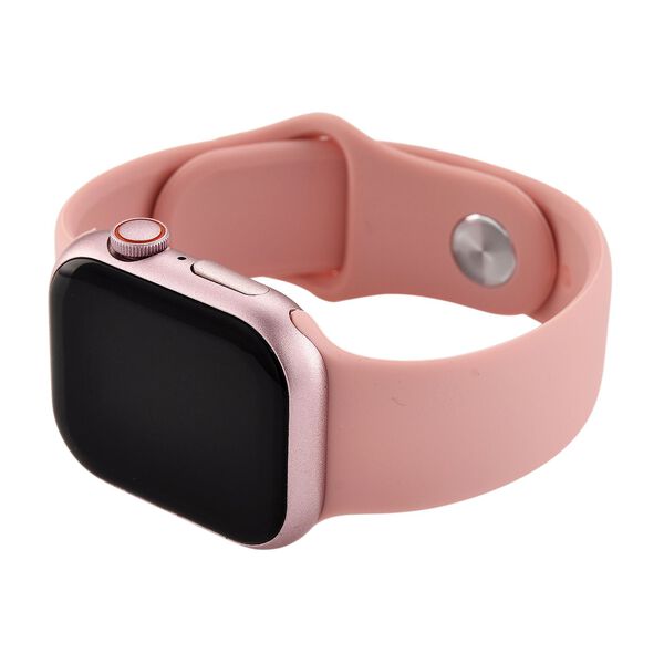 Smartwatch HW mini 2 1,75 Zoll Rosé, Set mit 7 Wechselarmbändern inklusive kristallbesetztem Armband, IP67, Bluetooth 5.2, kabelloses Laden

, Rosa image number 5