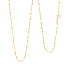 417 Gold Gelbes Gold Halskette ca. 50 cm ca.