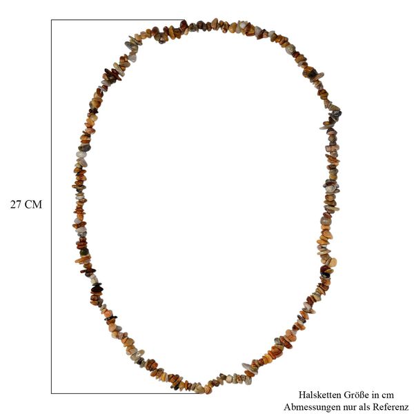 AA Achat 70cm Halskette - 260 ct. image number 6