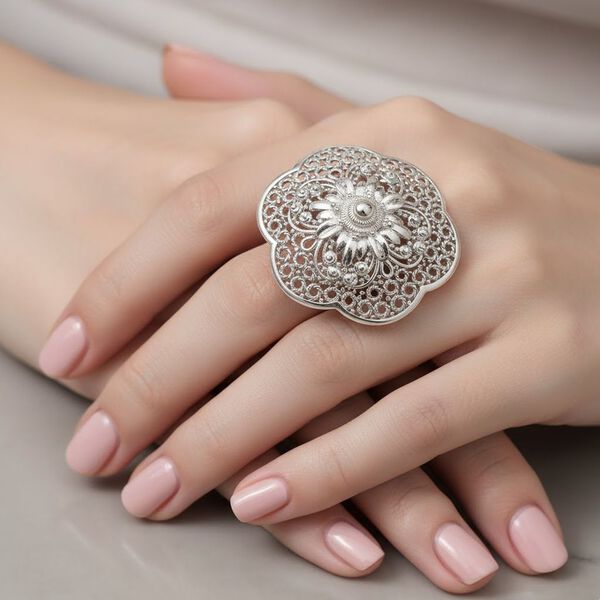 D'Joy Royal Bali - 925 Silber Ring (Gr&ouml;&szlig;e 16.00) ca. 9,26g image number 2