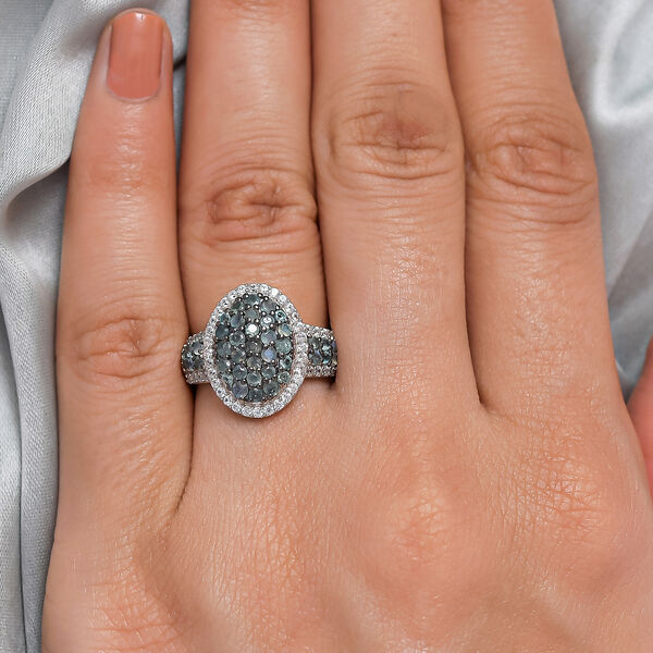 Alexandrit und Zirkon-Ring - 1,91 ct. image number 3