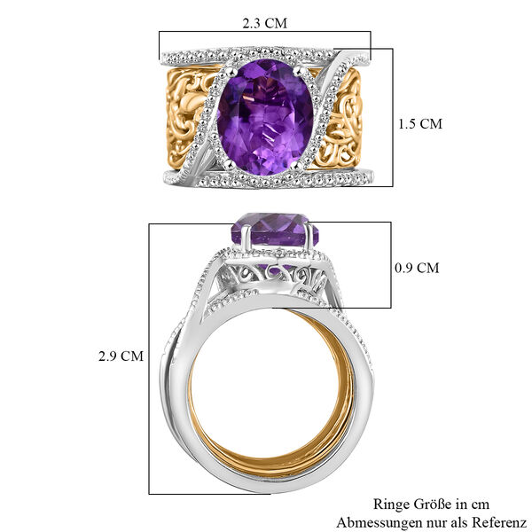Mashamba Amethyst Ring - 5,57 ct. image number 8