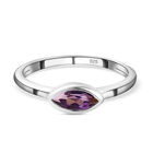 Afrikanischer Amethyst Ring 925 Silber  ca. 0,35 ct image number 0