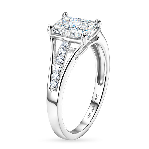 LUXURIANT SGL zertifizierter VS-EF Labor Diamant Solit&auml;r-Stil Ring - 2,2 ct. image number 5
