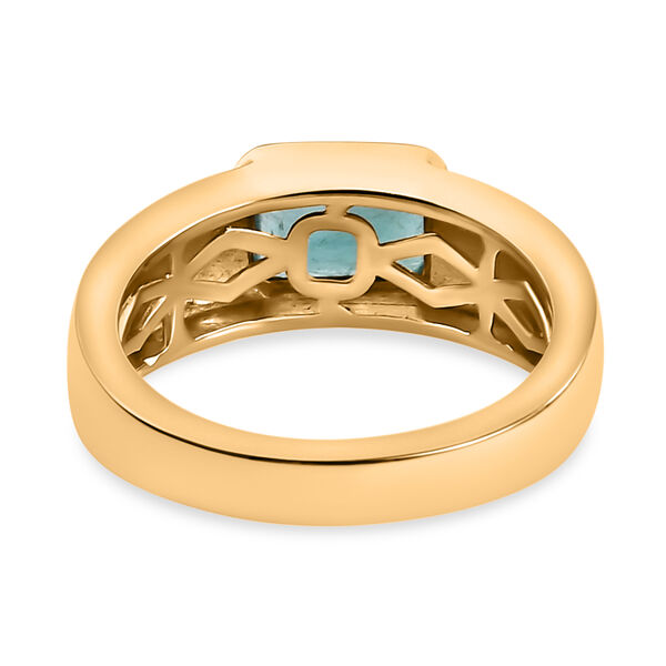 Grandidierit Ring 925 Silber vergoldet  ca. 0,98 ct image number 6