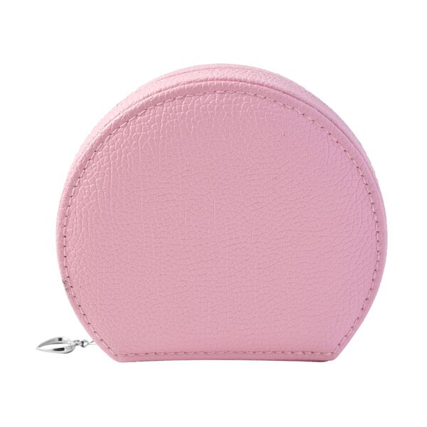 Zweilagige Kunstleder-Schmuckschatulle, Rosa image number 2