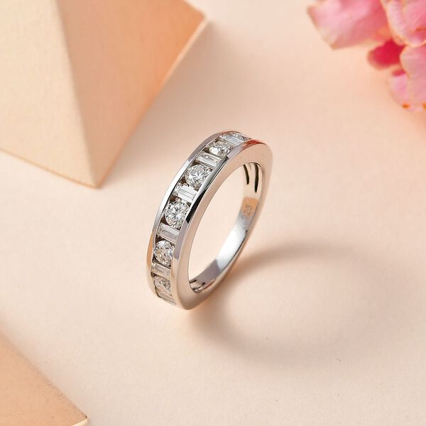 Moissanit Ring, ca. 0,94 ct image number 3