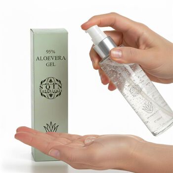 SQIN BOTANICALS Aloe-Vera-Gel mit Vitamin A und E, 100ml