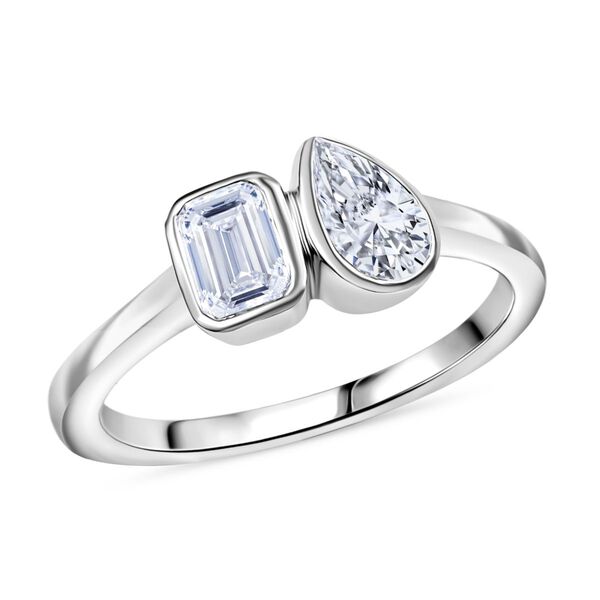 LUXURIANT DIAMOND - Lab Grown Diamant VS-EF SGL zertifiziert Ring 375 Gold (Größe 18.00) (10-15 Werktage Lieferzeit) ca. 1.00 ct image number 4