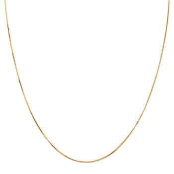 925 Silber vergoldetKette ca. 60 cm ca. 2,40g