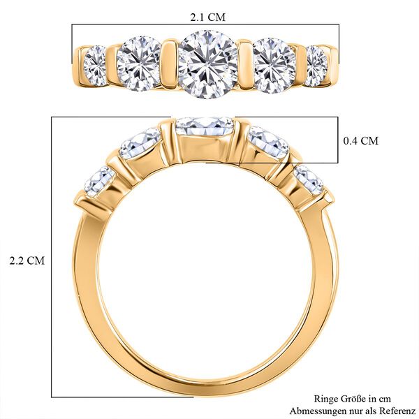 LUSTRO STELLA Zirkonia Ring - 2,15 ct. image number 14