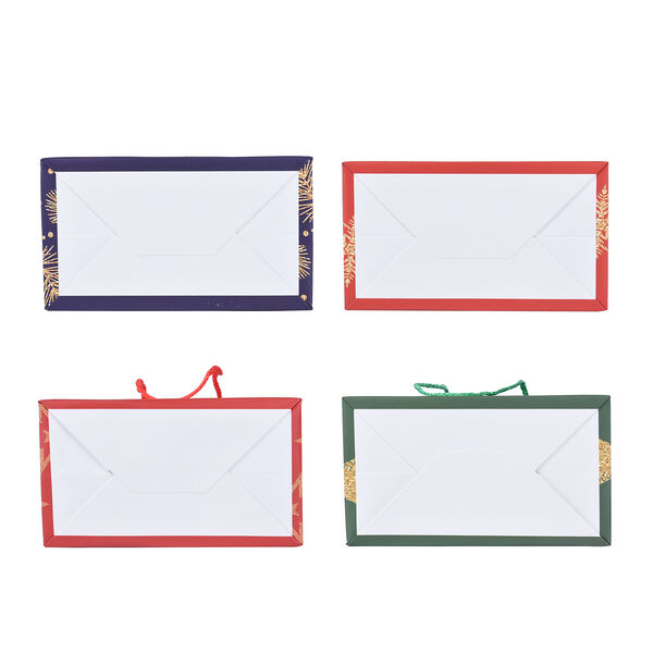 12er-Set Geschenkt&uuml;ten, Weihnachtsmotiv, Gr&ouml;&szlig;e S (18x10x23 cm), M (32x12x26 cm), und L (31x12x42 cm), Mehrfarbig&nbsp; image number 4