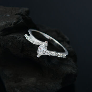 LUXURIANT VS-EF Labor Diamant Ring - 0,50 ct.