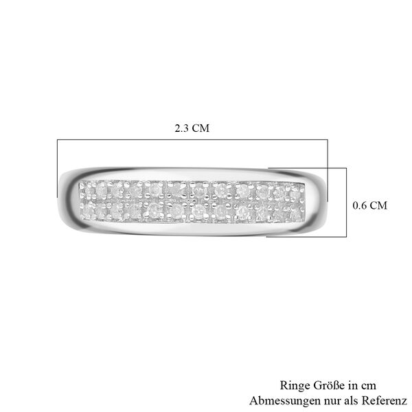 Wei&szlig;er Diamant Ring, ca. 0,20 ct image number 6