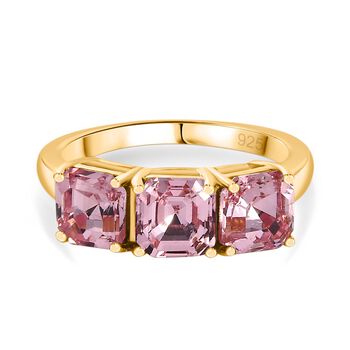 J Francis gefertigt mit SWAROVSKI- Rosa Swarovski Kristall Ring