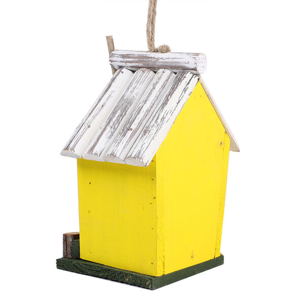 Handgefertigtes Vogelhaus aus Naturholz und MDF image number 3