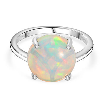 Rhapsody AAAA Nat&uuml;rlicher, &auml;thiopischer Welo Opal Ring 950 Platin (Gr&ouml;&szlig;e 19.00) ca. 5,00 ct