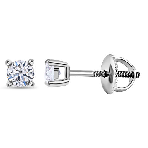 LUXURIANT DIAMOND- IGI zertifizierte SI-GH Labor Diamant Ohrringe- 0,50 ct. image number 0