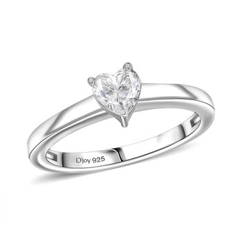 D&rsquo;Joy Moissanit Schmuckset, 925 Silber rhodiniert - 1,46 ct.