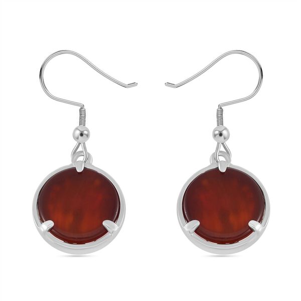 Roter Achat Schmuckset  Legierung ca. 49.00 ct image number 8