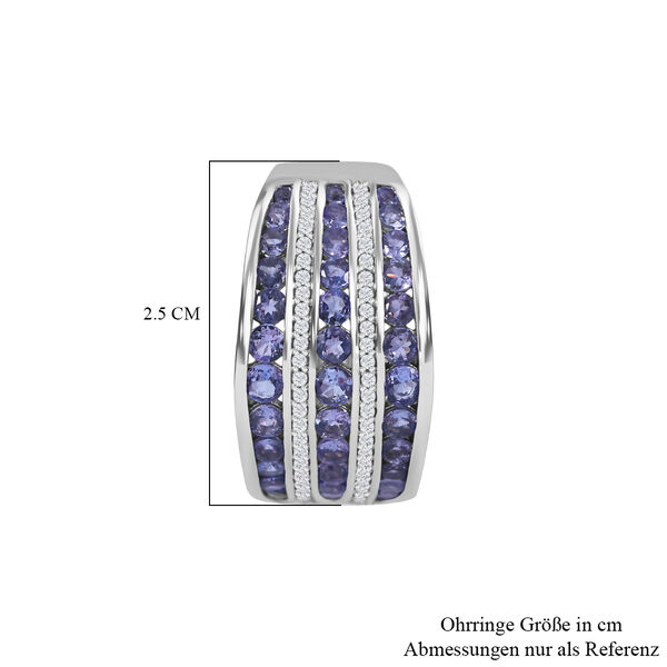 AA Tansanit und Zirkon Ring - 4,51 ct. image number 3