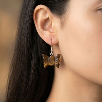 Tigerauge Ohrringe - 50 ct.