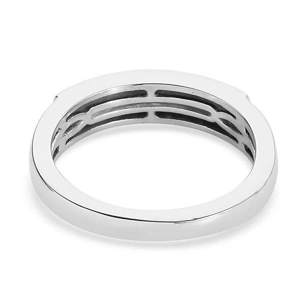 Diamant Ring 925 Silber platiniert  ca. 0,15 ct image number 6