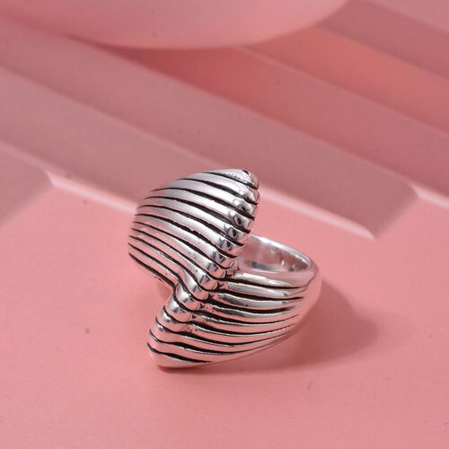 925 Silber Ring (Größe 19.00) ca. 3,65g image number 1