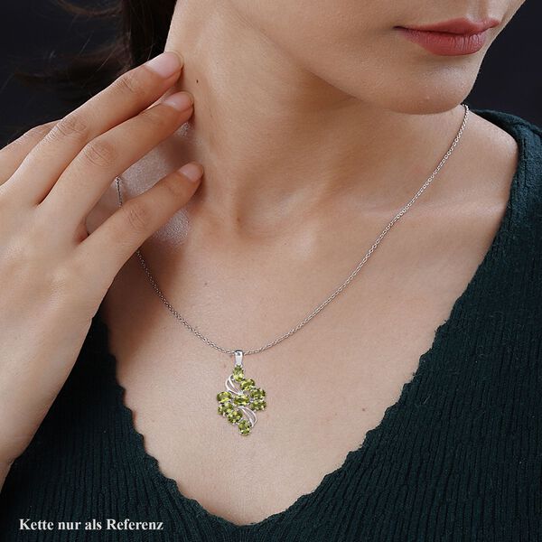 Peridot Anh&auml;nger - 4,48 ct. image number 2