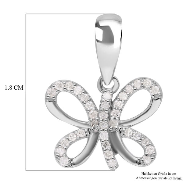 Diamant-Anh&auml;nger - 0,15 ct. image number 6