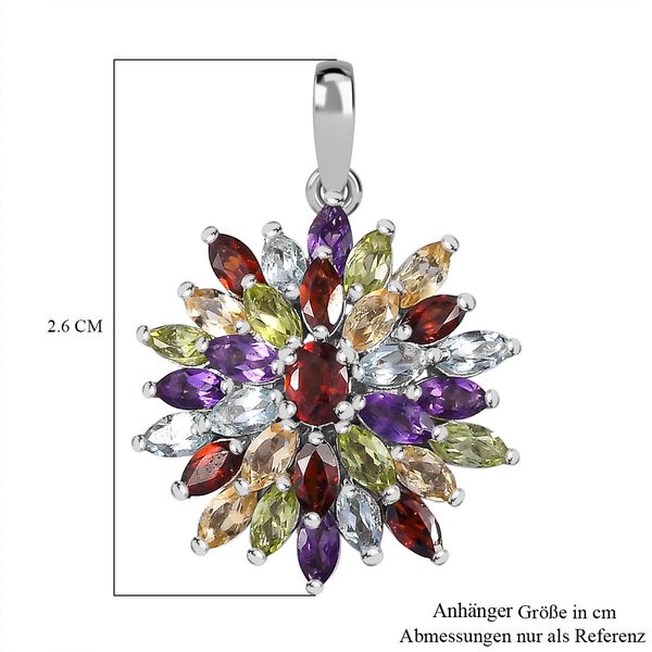 Multi-Edelstein-Anhänger - 2,87 ct. image number 6