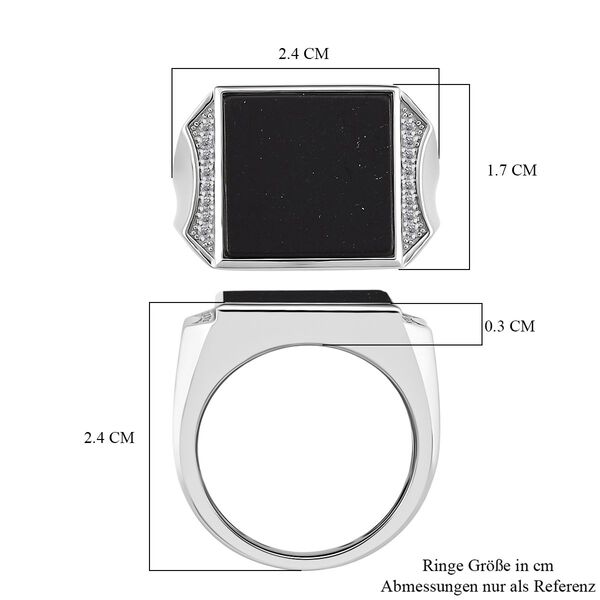 D'Joy Shungit und Topas Ring - 25,32 ct. image number 6