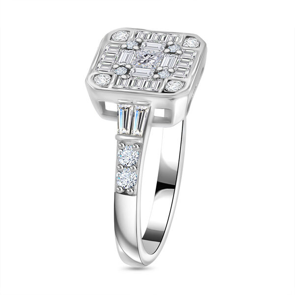 LUSTRO STELLA Wei&szlig;er Zirkonia-Ring - 2,03 ct. image number 3