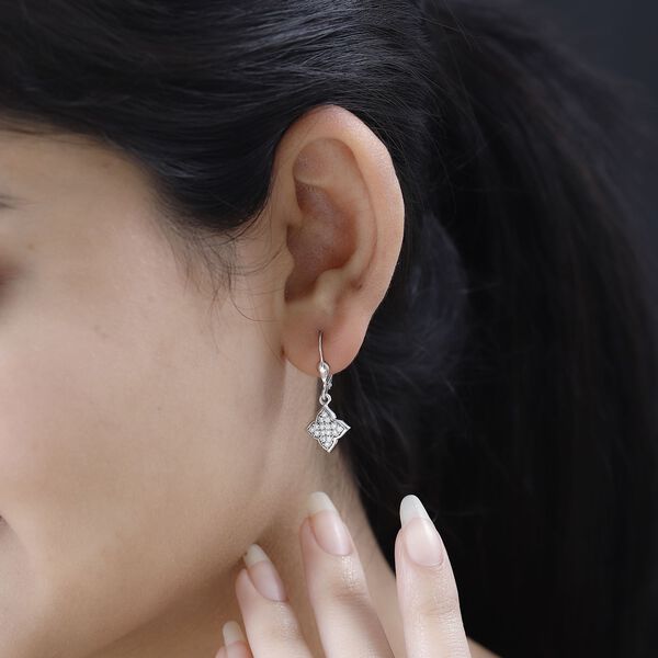 Moissanit Ohrringe - 0,45 ct. image number 2