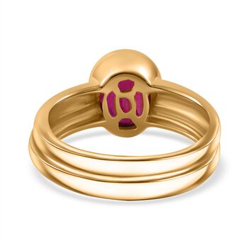 Afrikanischer Rubin-Ring - 3 ct.