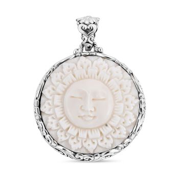 Royal Bali Kollektion Ox-Bone, Anh&auml;nger 925 Silber