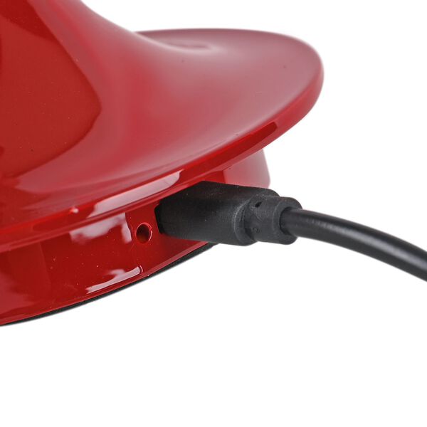 Kabellose Retro Pilz- Designerlampe  mit 3 Lichteinstellungen, rot image number 5