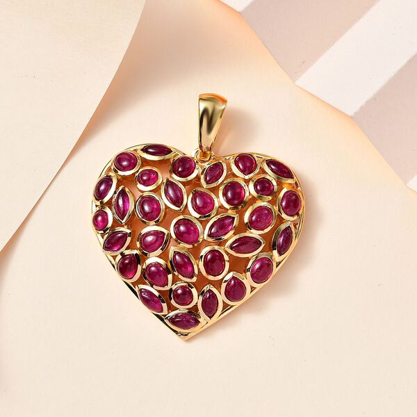 AA afrikanischer Rubin-Anhänger - 15,21 ct. image number 8