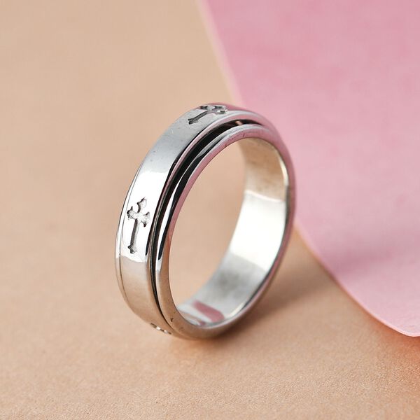 Kreuz Anti-Stress Spinning Ring image number 2