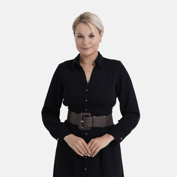  Square buckle belt image number 1