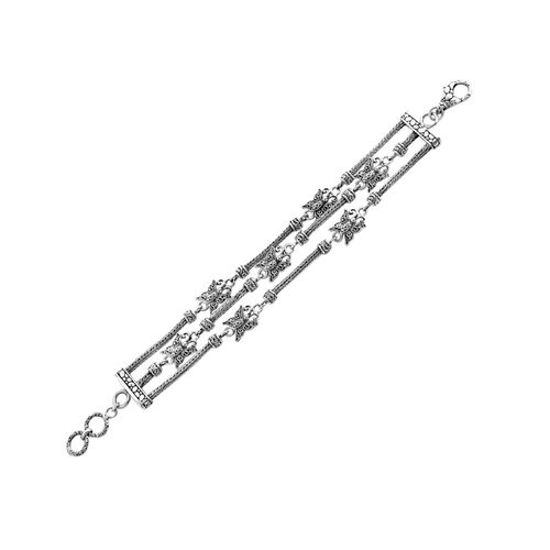 925 Silber Armband ca. 19 cm ca. 32,72g image number 0