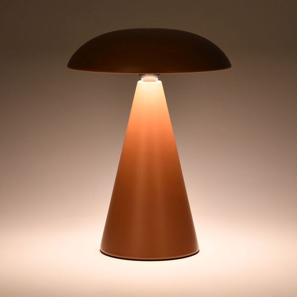 LIVMORE 2-in-1 Magnetische, wiederaufladbare LED-Tisch- und Wandleuchte, 15,5x15,5x21cm, Kaffee image number 4