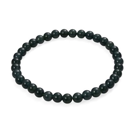 ALLE ERSTE MAL AAA Nat&uuml;rlicher Olmek Jadeit Armband Flexibles (18-19 cm) ca. 55,00 ct.