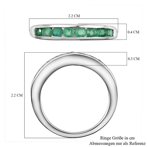 Kagem sambischer Smaragd-Ring image number 7