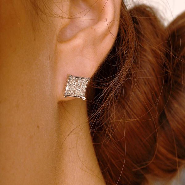 New York Kollektion- SI GH Diamant Ohrringe in 585 Gold - 1 ct. image number 6