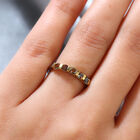 Natürlicher Jenipapo Andalusit Ring 925 Silber Bicolor  ca. 0,56 ct image number 2