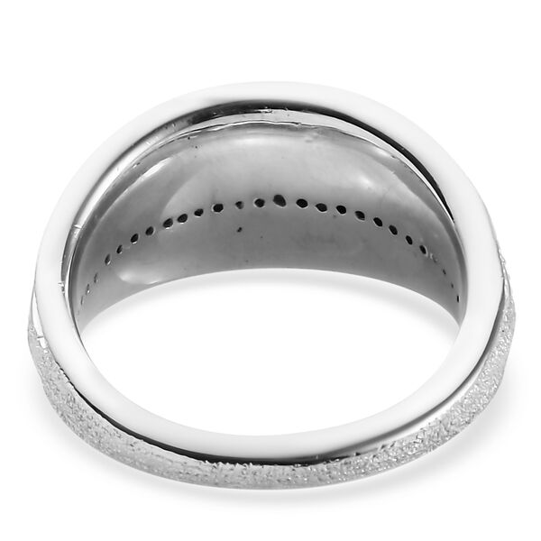 Diamant Ring 925 Silber platiniert  ca. 0,15 ct image number 6