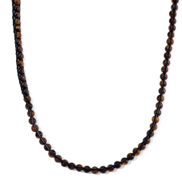 Flexible gelbe Tigerauge Halskette - 80 ct.