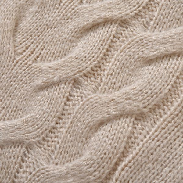 LA MAREY - Crewneck Pullover, S-L, Beige image number 4